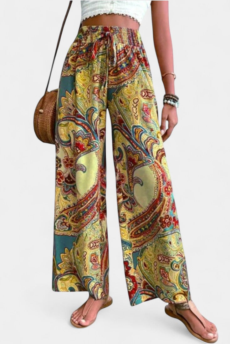 Pantalón Verano Pierna Ancha | Martina Style