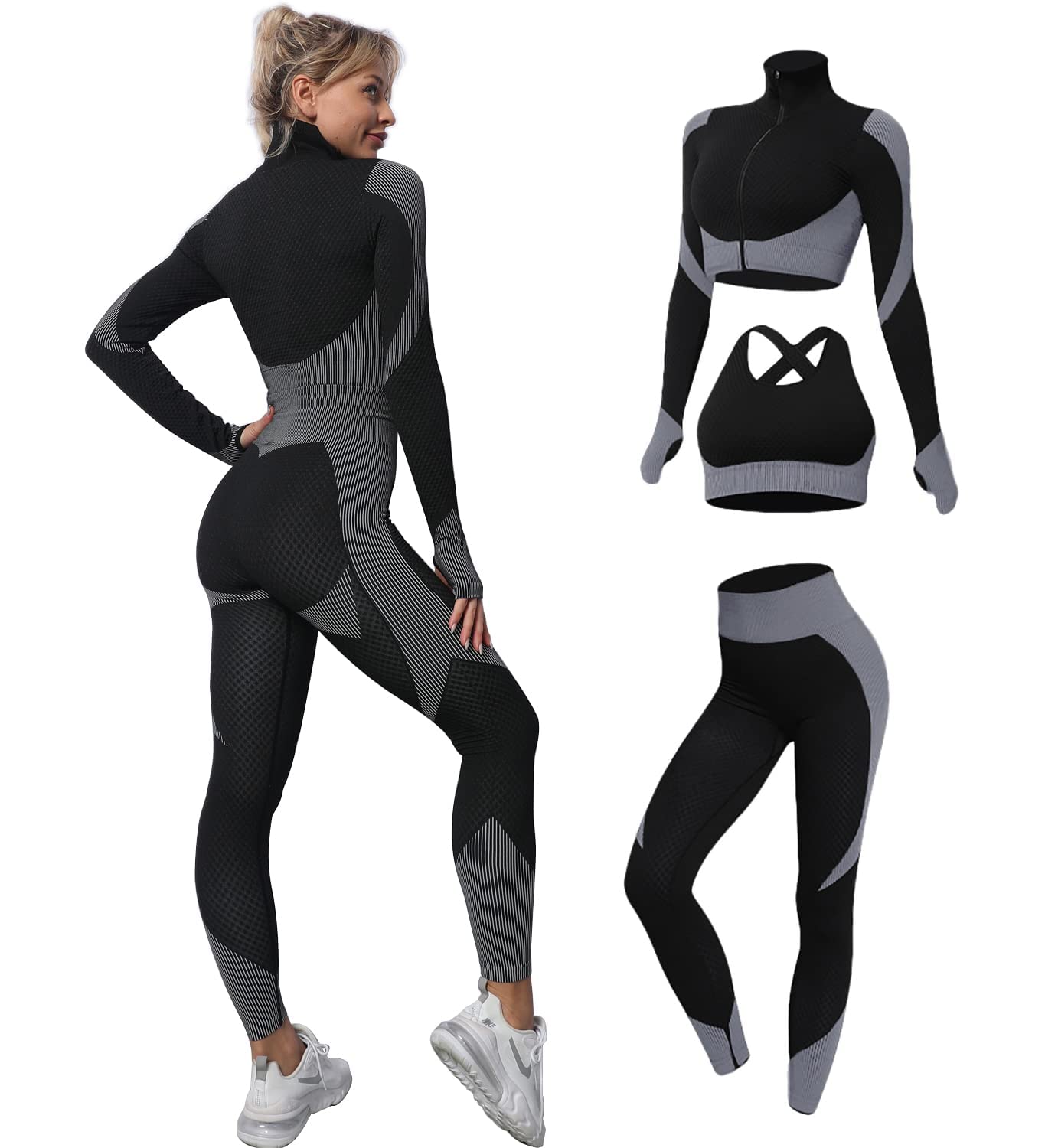 Conjunto Deportivo Seamless 3 Piezas | Martina Active
