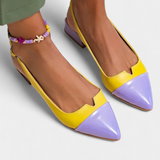 Sandalias Coloridas Slingback Punta Afilada | Martina Style