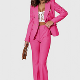 Conjunto Blazer Entallado y Pantalón Slim | Martina Atelier