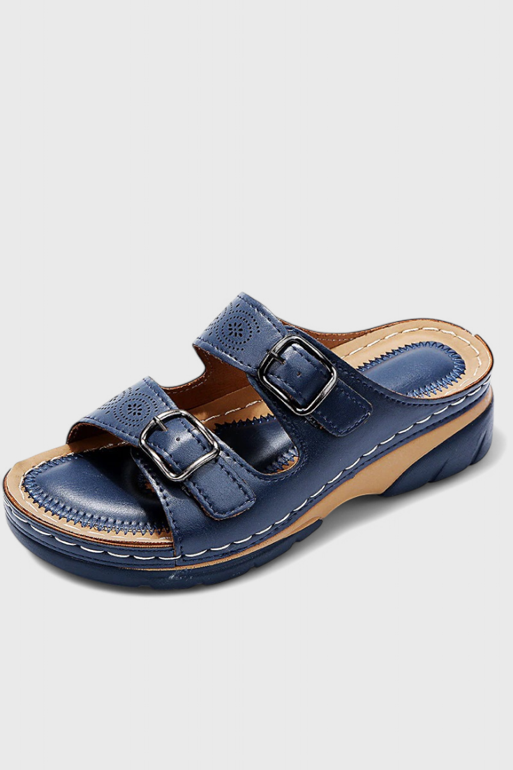 Tamsin Sandalias de Cuero Ortopédicas