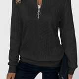 Jersey de Punto Suave con Cremallera | Martina Comfort