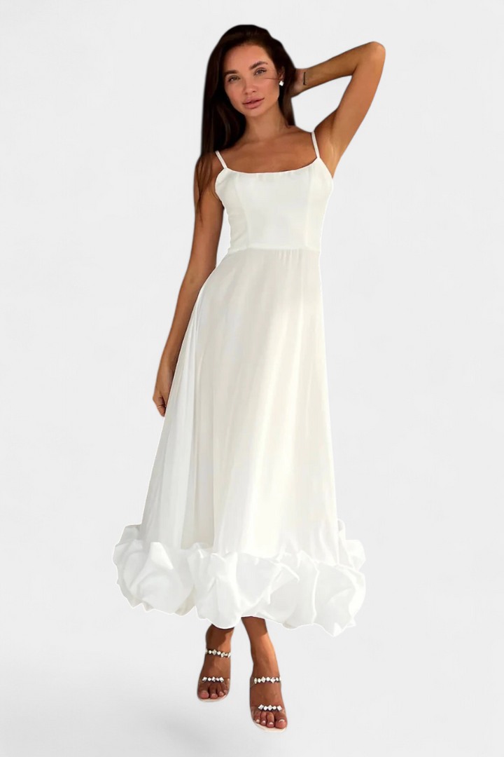 Sela Vestido Maxi Fluyente