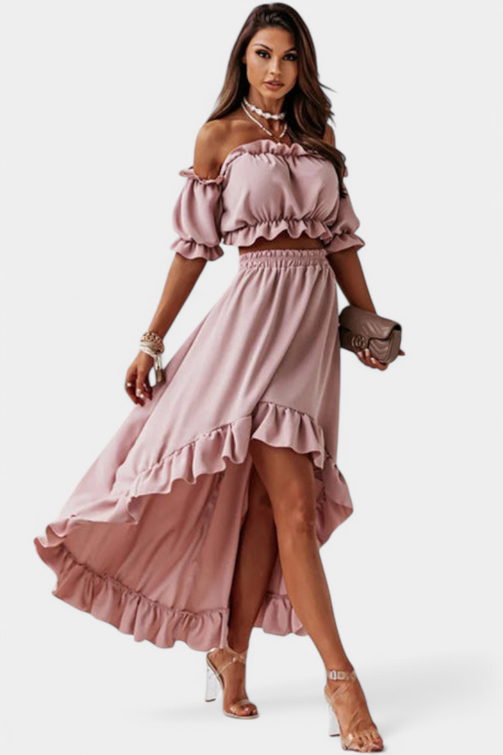 Katja Conjunto de Dos Piezas Off-Shoulder