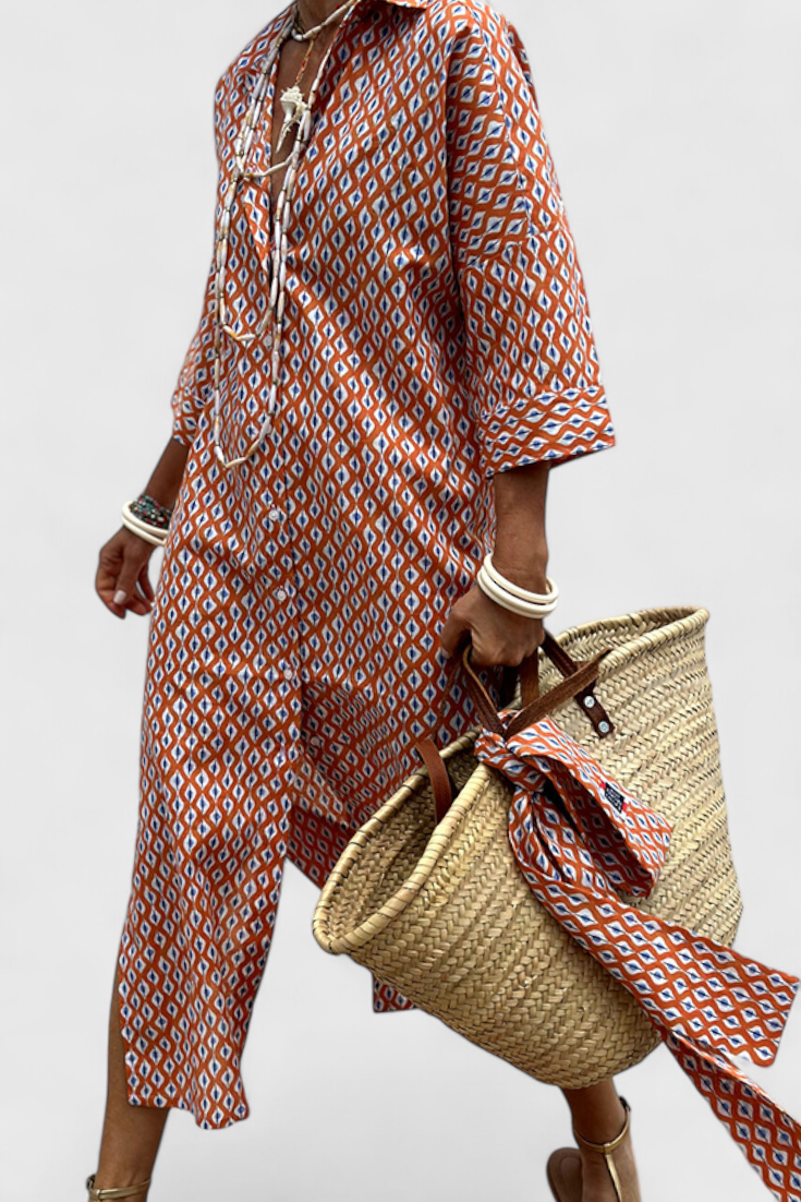 Vestido Camisero de Rayas | Martina Essential