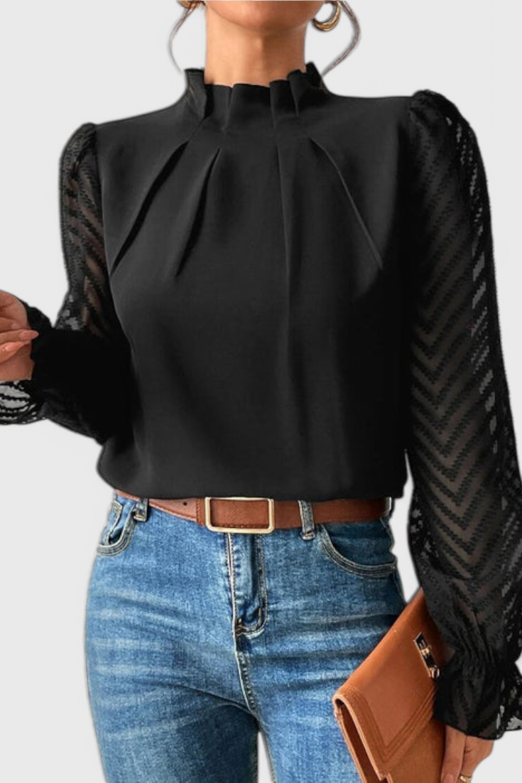 Blusa Náutica de Manga Larga | Martina Style