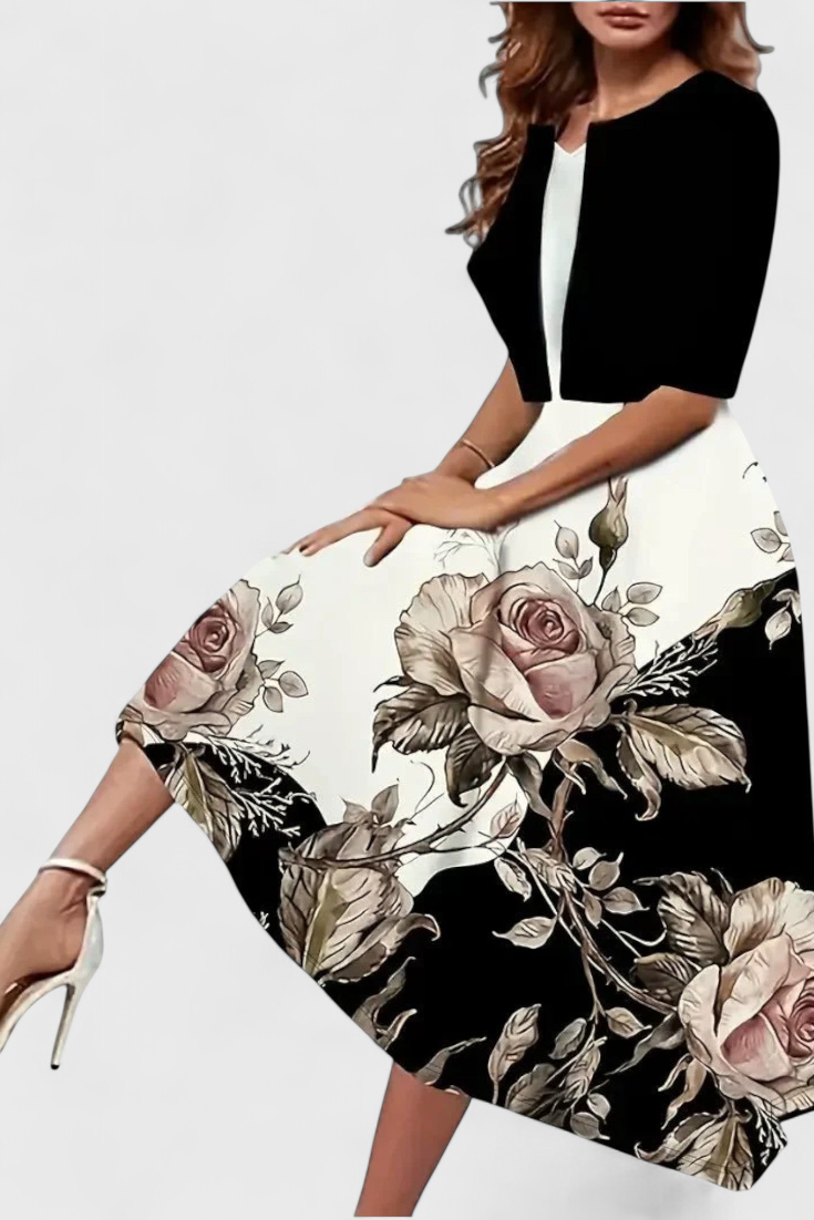 Conjunto Vestido Midi + Blazer | Martina Atelier