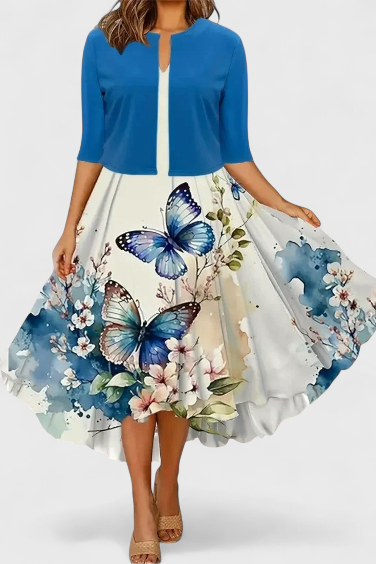 Conjunto Vestido Midi + Blazer | Martina Atelier