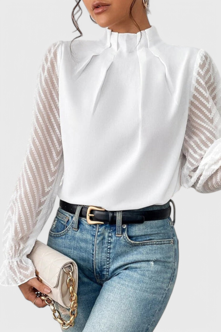 Blusa Náutica de Manga Larga | Martina Style