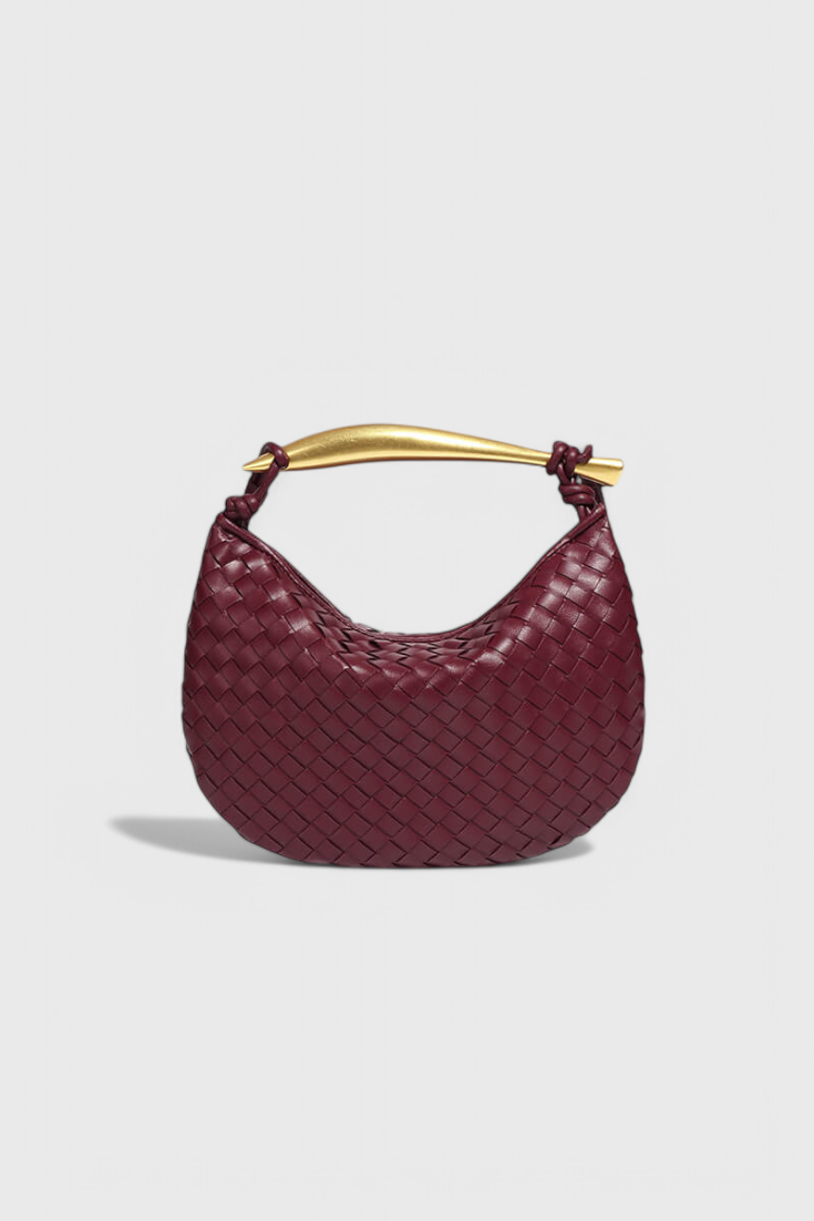 Bolso Woven Asa Dorada | Martina Atelier