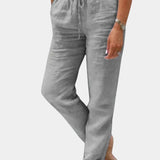 Pantalón Lino Relajado | Martina City