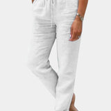 Pantalón Lino Relajado | Martina City