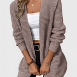 Cárdigan de Punto Suave con Caída Elegante | Martina Atelier