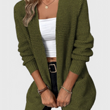 Cárdigan de Punto Suave con Caída Elegante | Martina Atelier