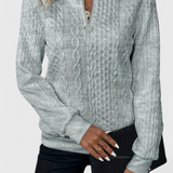 Jersey de Punto Suave con Cremallera | Martina Comfort