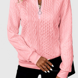 Jersey de Punto Suave con Cremallera | Martina Comfort